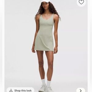 Lululemon Align Dress in Fog Green Size 2